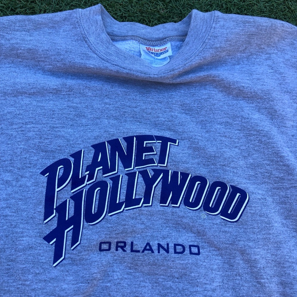 Vintage Planet Hollywood Crewneck Sweatshirt 🌎 - Picture 2 of 3